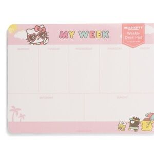 Hello Kitty Pink My Week Planner Pad
